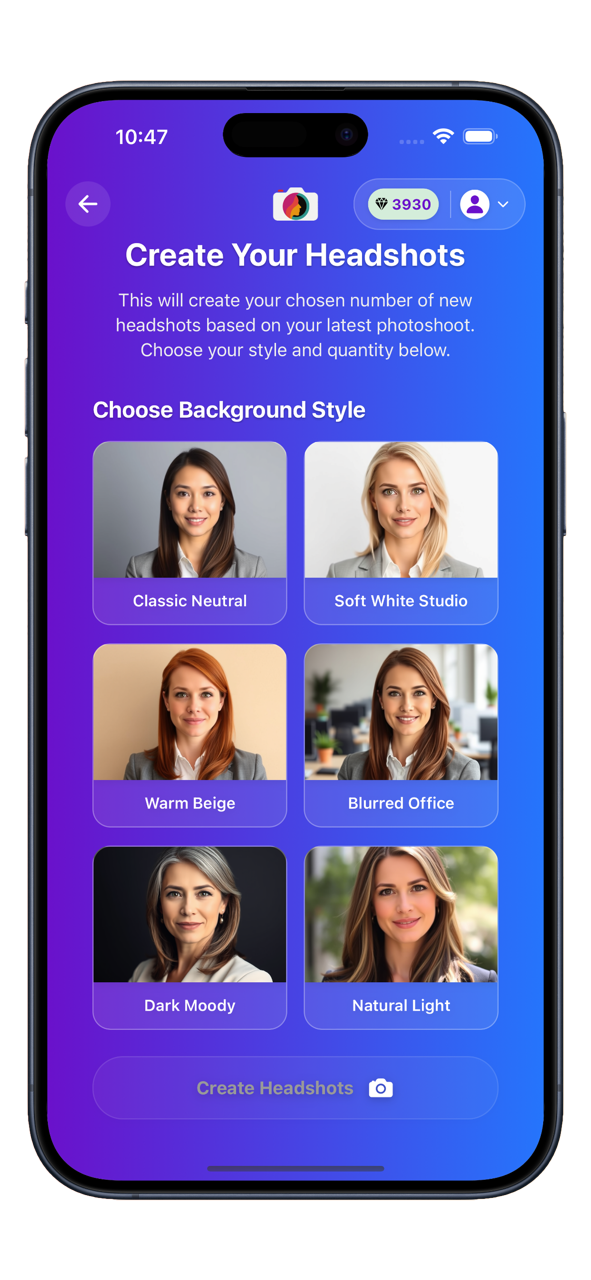 Telefoto AI Mobile App Preview